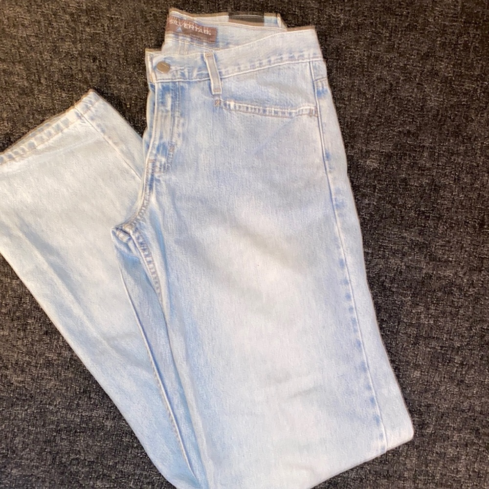 Silver Tab by Levi’s 7L straight jeans